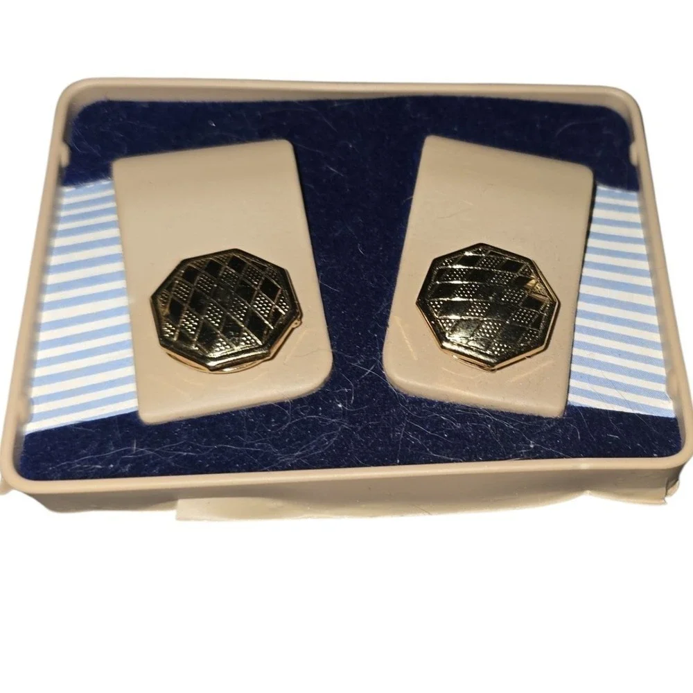Vintage Swank‎ Cufflinks & Button Links Sets, 3 Pairs in Original Boxes